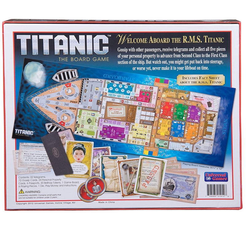 John N. Hansen Titanic The Board Game - Centenial Collector's Edition - Image 3